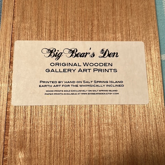 2x Wood Prints - Picture 2 of 4